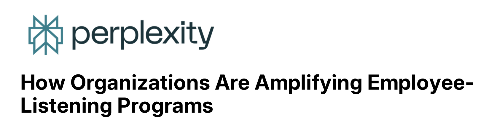 6. How Organizations Are Amplifying Employee-Listening Programs thumbnail